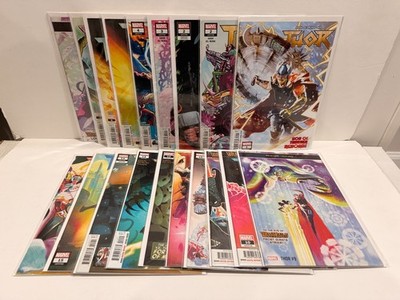 Thor 1 2 3 4 5 6 7 8 9 10 11 12 13 14 15 16 Jason Aaron Series 19 Books 2018 NM