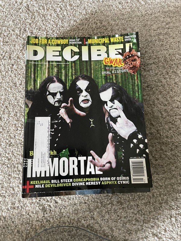 RARE! Decibel Magazine Lot of 16 Issues (46 - 61).  OUT OF PRINT!!!