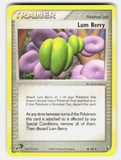 Pokemon TCG Lum Berry Ruby & Sapphire 84/109 Uncommon LP