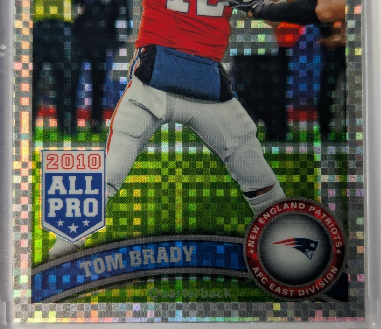 2011 TOPPS CHROME TOM BRADY XFRACTOR ALL PRO #20 COMES IN MAG. CASE READ view 3