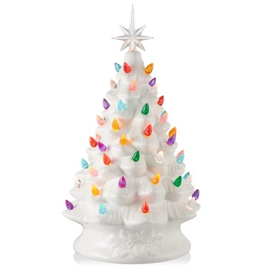 Las Mejores Ofertas En Árboles De Navidad Árbol Blanco Decorado | EBay
