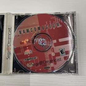 Namco Museum (Sega Dreamcast, 2000) Complete,(Ms) Pac-Man Galaga DigDug Galaxian