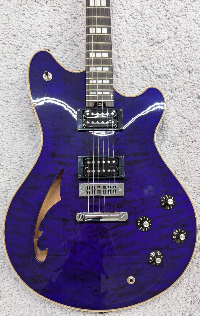 EVH SA-126 Special, QM, Transparent Purple 2024 Wolfgang Model