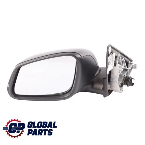 BMW X1 E84 Wing Mirror Heated Front Door Left N/S Black Sapphire Metallic 475