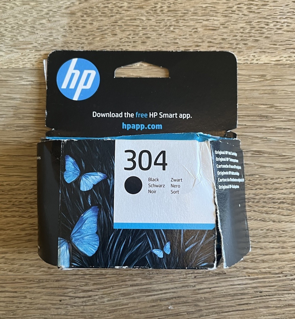HP 304 Black Ink Cartridge Genuine Standard For DeskJet 2620 2630 3720