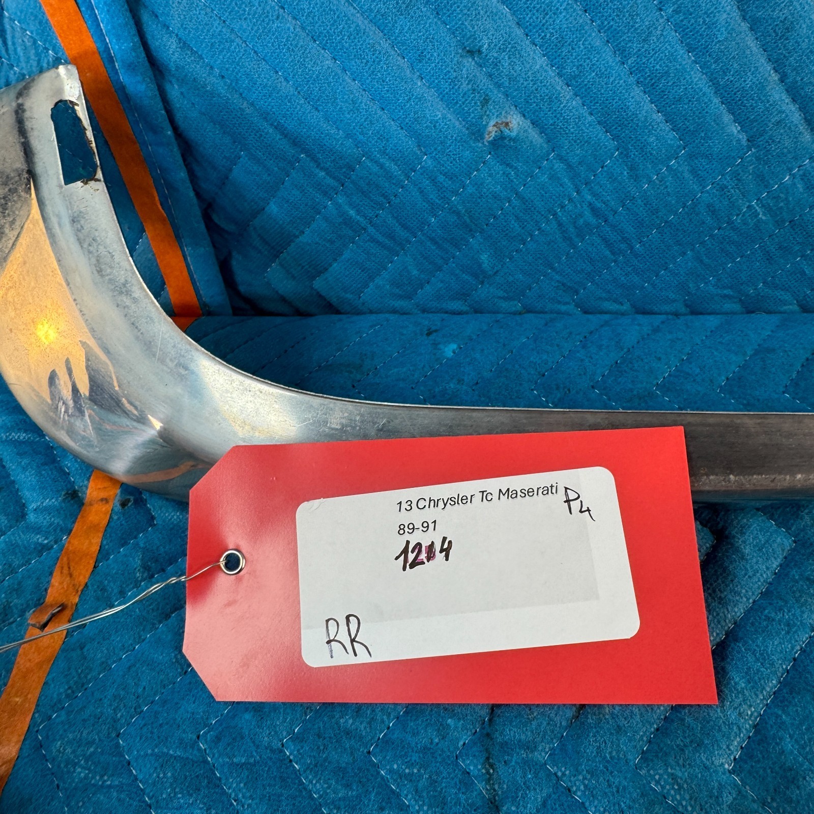 1989–1991 Chrysler TC Maserati Rear Right Quarter Panel Chrome Molding Trim  OEM