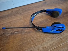 GPX Sports AM/FM Radio Blue Stereo Headphones BLUE - TESTED AND WORKS