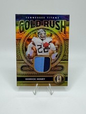 2022 Panini Gold Standard Football Gold Rush Derrick Henry Patch Relic /25