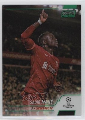 2021 Stadium Club Chrome UEFA Champions League Green Refractor Sadio Mane 14do