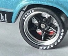 5 Sets Black Silver Alloy 164 1113mm 5 Spoke Wheelsbrakesgood Year Tires