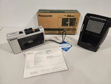 Panasonic Mini Cassette Tape Recorder RQ-332S Mint Condition