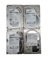 Lot of 4 Hard drive 2TB 3.5" SATA hHDD different brands check the description