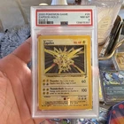 Pokemon TCG Zapdos Base Set 2 Holo Rare 020/130 English PSA 8