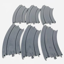 6 Tyco Slot Car HO 9"R 1/8 Circle Tracks