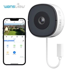 Wansview 2K Window Camera WIFI Security Camera 24/7 Recording Indoor Camera 3MP
