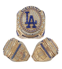 MLB / 2024 Los Angeles Dodgers World Series Championship Ring / Freeman