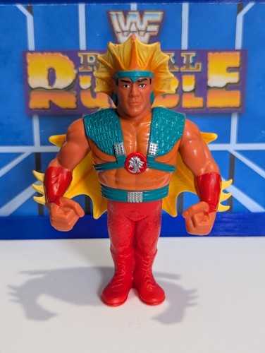 WWF Hasbro Ricky Steamboat w Cape - WWE Mattel LJN...