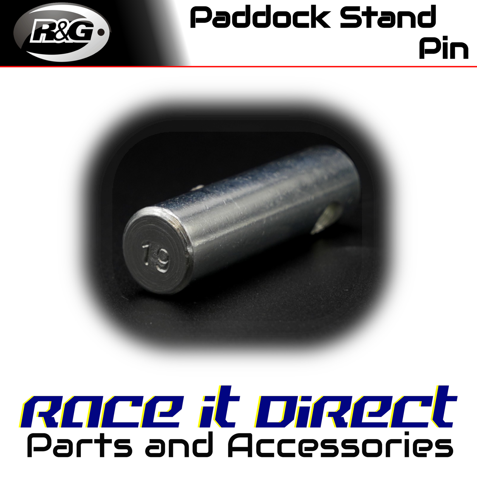 R&G - WSPS_PIN19 - Workshop Paddock Stand Pins