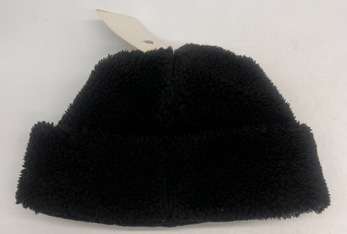 Nike Unisex Youth Black Furry Beanie Hat Sz 8/20 - Picture 2 of 8