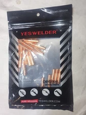 YESWELDER  25-pk Contact Tip 000-068 0.035" for Miller Hobart MIG Welding Gun
