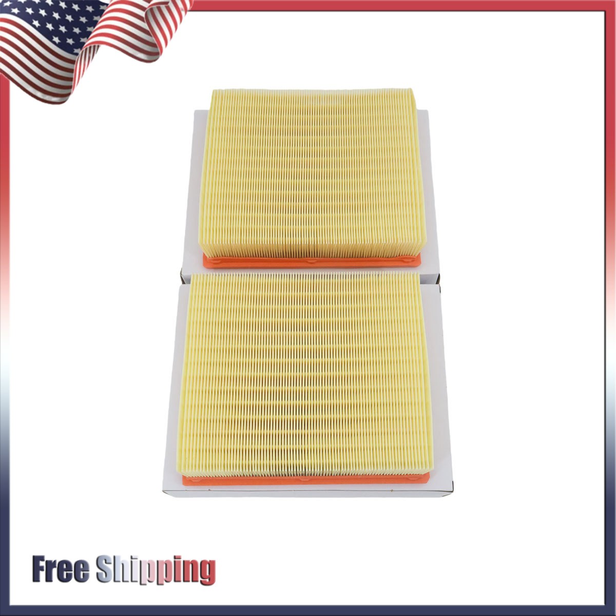 PF57594PA 2pcs Air Filter For 1998-2002 Rolls Royce Silver Seraph Models