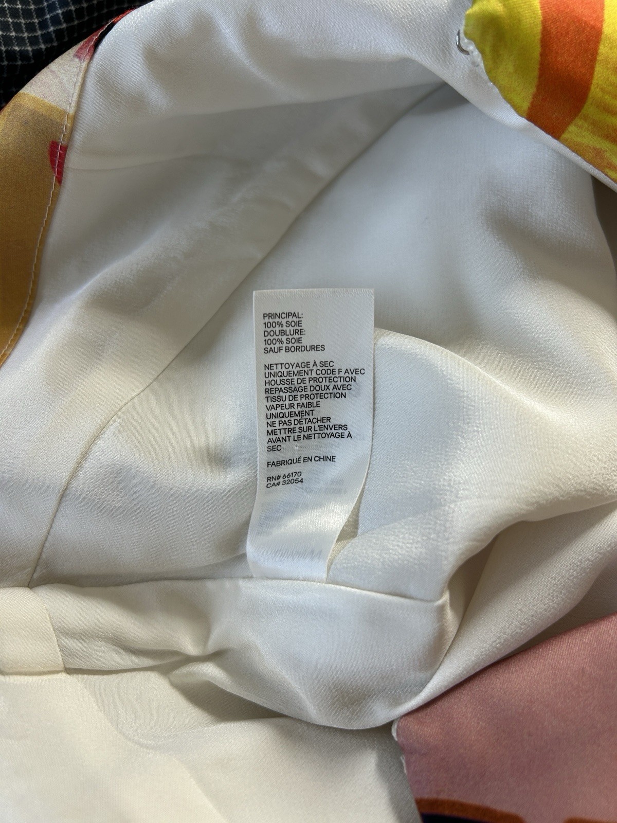 Zimmermann Silk Wrap Pattern Poster Print Mini Sk… - image 12