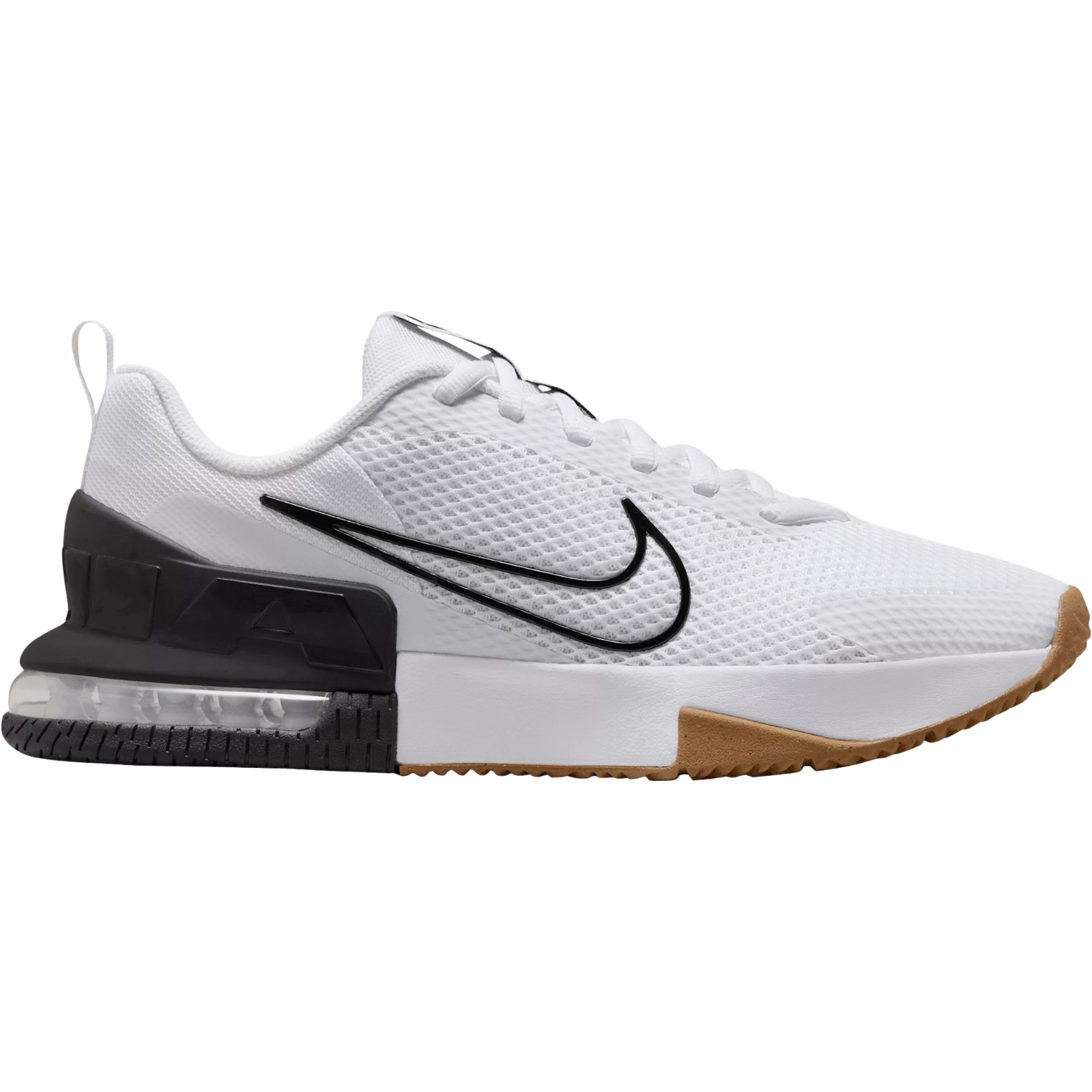 White/Black/Gum Medium Brown/White