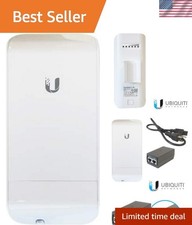 Lightweight NanoStation locoM2 2.4 GHz Wireless Bridge - Easy Pole-Mount Setup