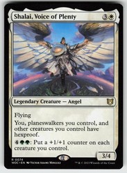 Shalai, Voice of Plenty 074/??? Commander: Wilds of Eldraine