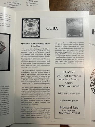 The Journal of the United States Possessions Philatelic Society 1985 No. 27-30 - Picture 8 of 20