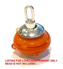 Lovelinks 11301524-45 SS Charm Holder Pendant Original Bag NO BEAD INCLUDED-RARE