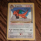 Pokemon DRAGONITE Card BLACK STAR PROMO Set #5 Movie Release WB Stamped WOTC LP
