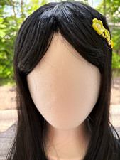 Yellow Handmade Junked Hairclip