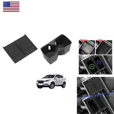 Luckeasy Cup Holder Wireless Charging Pad For 2024-2026 Hyundai Santa Fe