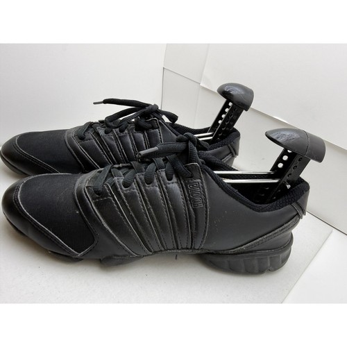 Bloch Boost DRT S0538 Black Dance Sneakers Women's 7.5 Split Sole Jazz Hip Hop
