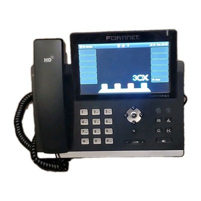 Fortinet FortiFone 570 FON-570 IP Phone Gigabit LAN PC PoE Tested Works