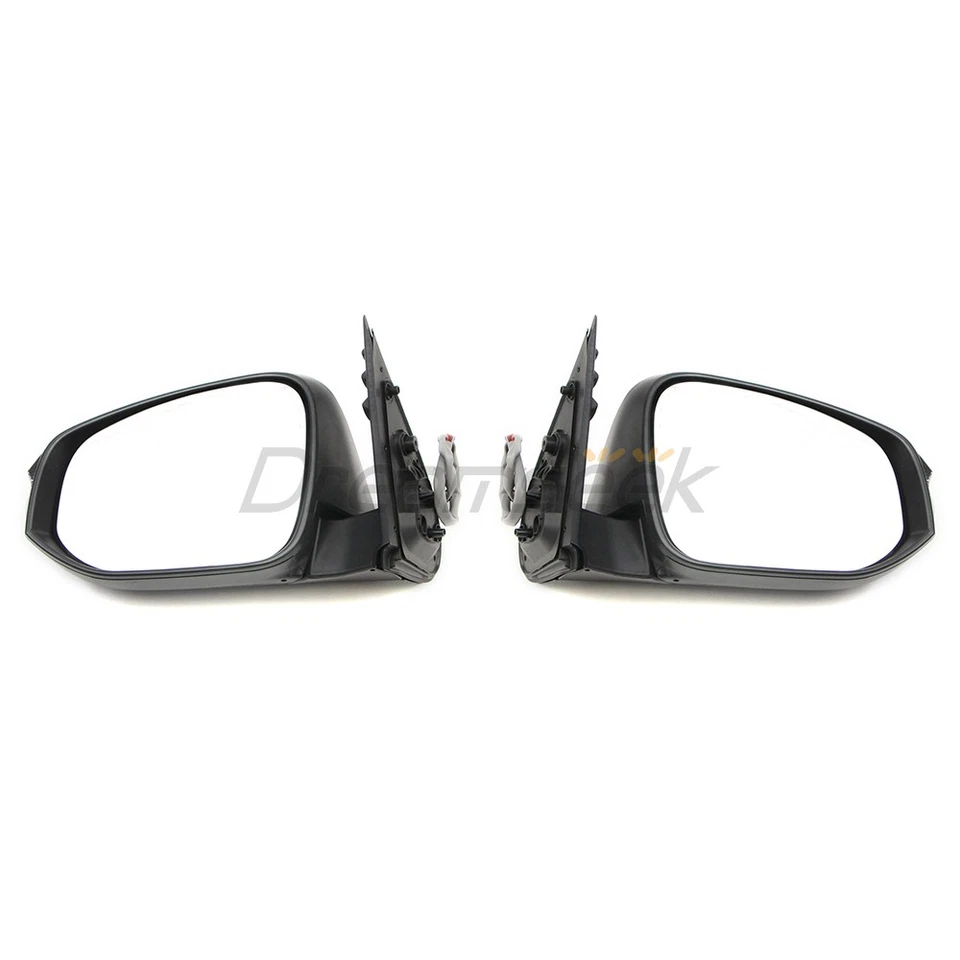 Pair Side Door Wing Mirror For Toyota Hilux Revo 2015-2023 W/ Turn Signal 5 Pin - Imagem 4 de 4