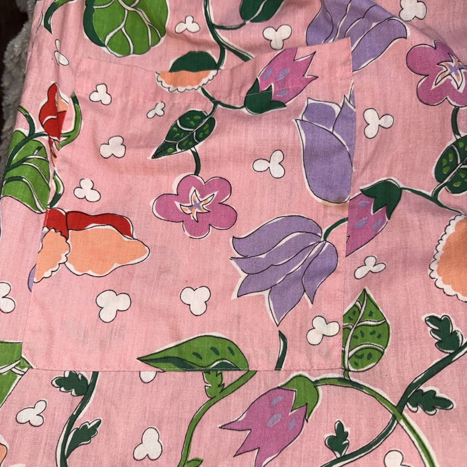 Винтажная ночная рубашка Sears размер большой цветочный принт - Изображение 4 из 4