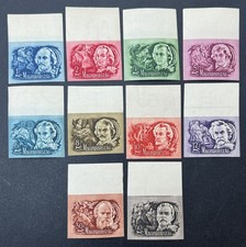 HONGRIE 1948 Y/T  PA n° 80 à 89 Neuf** - MNH - Non dentelé