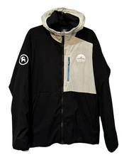 Backcountry Wolverine Cirque 2.0  Mens  XL Hooded Jacket Coat Black X-Large EUC