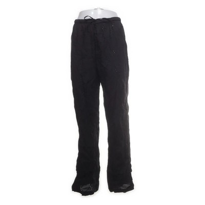 Pull & Bear, Hose, Größe: XL, Schwarz, Baumwolle, Einfarbig, Damen #qpP