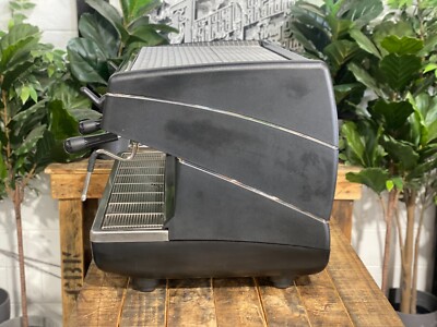 SHIGE SIMONELLI APPIA II 2019年製 中古 NUOVA SIMONELLI APPIA II 2 GROUP ESPRESSO COFFEE MACHINE BLACK