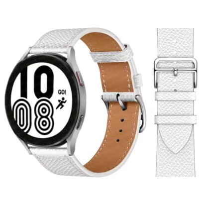 For Samsung Galaxy Watch 3 4 5 Pro Active2 Gear S3 Strap Band 20/22mm PU Leather