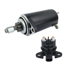 Starter Motor for Sea-Doo GTS GTX 1992 1993 1994 278-000-186 with Solenoid Relay