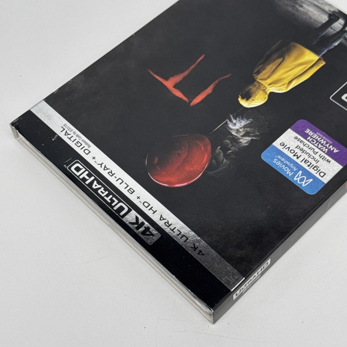 It (2017) 4K Ultra HD Blu-ray 2-Disc US Release w/SLIPCOVER