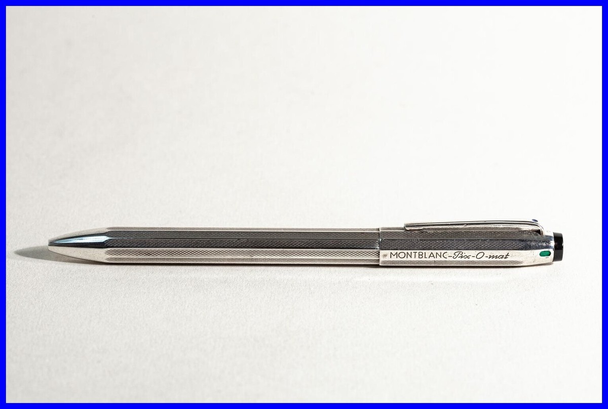 montblanc pix o mat 4色ボールペン モンブラン モンブラン 101 Pix-O-mat Chrome 4color Ball Point