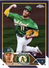 2023 Topps Chrome #97 Shintaro Fujinami Oakland Athletics