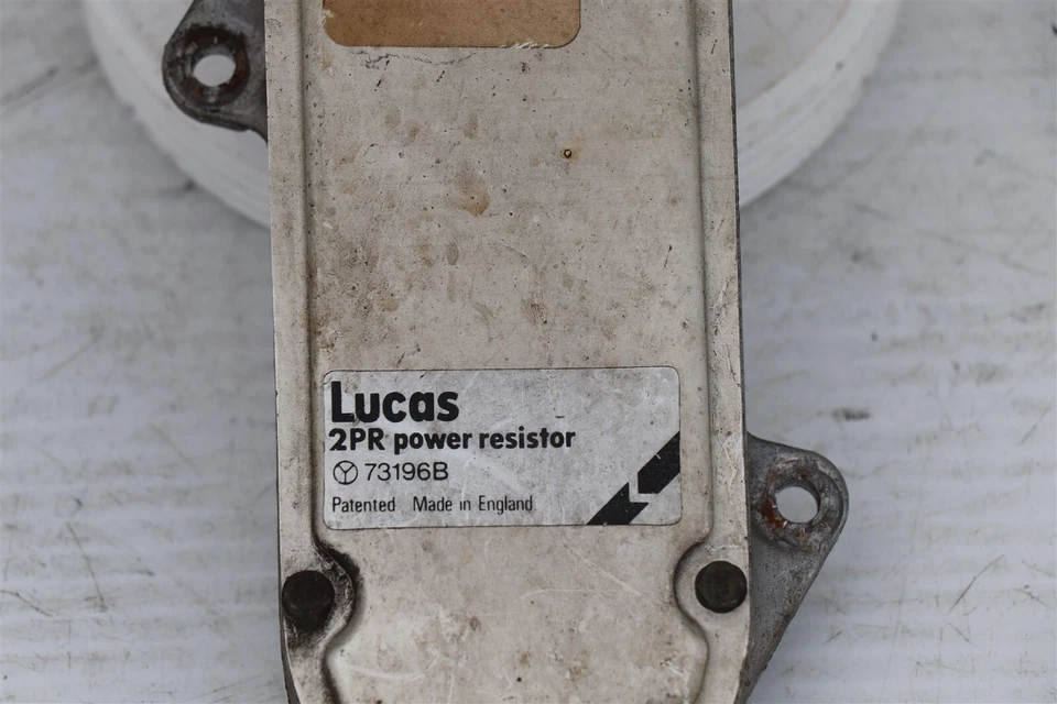 1988 Jaguar XJS V12 Lucas Fuel Injection 2PR Power Resistor Block 73196B Module Foto 2 de 4