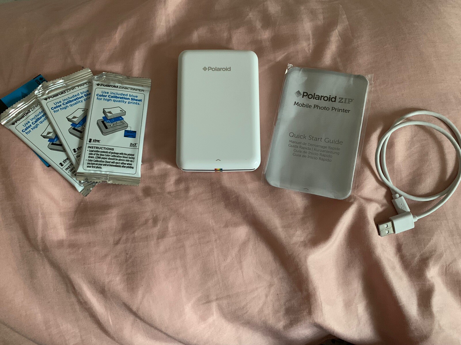 polaroid zip color calibration sheet