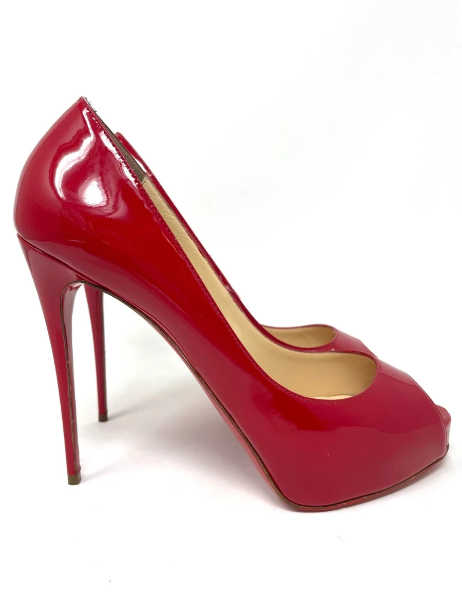 Christian louboutin new very prive 120 patent 2025